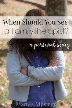 
                    
                        Not sure when or how to ask for professional help with a personal situation? Blogger Marty's Musings shares her personal story of walking through a difficult adoption, parenting kids with wounded hearts and the death of loved ones. Be encouraged that you are not alone and there is hope!
                    
                