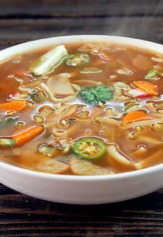 
                    
                        I don't care about the "fat burning" but I do care about the "spicy" aspect. Fat Burning Spicy Thai Noodle Soup
                    
                