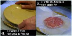 How to press perfect patties