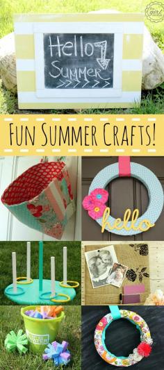 
                    
                        Create & Inspire Party | Fun Summer Crafts - A Night Owl Blog
                    
                
