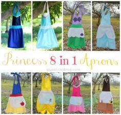 
                    
                        Free Princess Aprons 8 in 1 Pattern (includes Elsa and Anna!)
                    
                