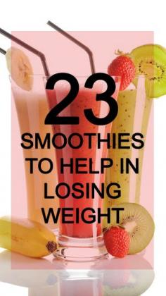 
                    
                        Smoothies for Losing Weight You can lose weight in a delicious and nutritious manner
                    
                