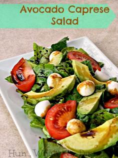 
                    
                        Hun... What's for Dinner?: Avocado Caprese Salad
                    
                