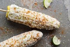 
                    
                        Elote / Mexican-Style Street Corn (Authentic) Recipe - Hands down my favorite food to eat while in México!
                    
                