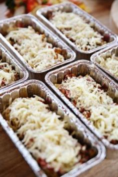 Pioneer Woman Lasagna Roll Up - Freezer Meal