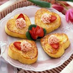 
                    
                        French Toast With Strawberry Butter -- Wonderful for Valentine's Day Breakfast!
                    
                
