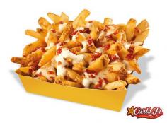 
                    
                        The Carl's Jr. Bacon-Filled Fries are Covered in Ranch Dressing #fastfood trendhunter.com
                    
                