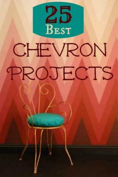 
                    
                        25 best chevron projects.  Get inspiration for furniture, walls, decor and so much more. Remodelaholic .com
                    
                