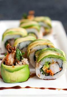 
                    
                        dragon roll sushi recipe | use real butter
                    
                