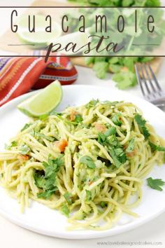 
                    
                        This Guacamole Pasta makes a quick, easy and fresh dinner idea! Serve it as a meatless main dish or alongside grilled chicken or steak! If you love guacamole, you will LOVE this pasta dish!
                    
                