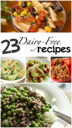 
                    
                        23 quick and easy dairy-free recipes - almost all are gluten-free too!
                    
                
