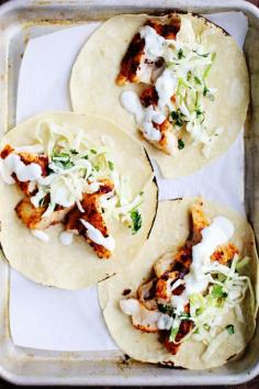 
                    
                        spicy fish tacos with cabbage slaw & lime crema
                    
                