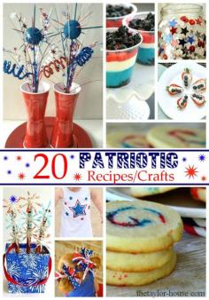 
                    
                        20 Awesome Patriotic Recipes & Crafts
                    
                