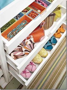 organized closet inspiration!