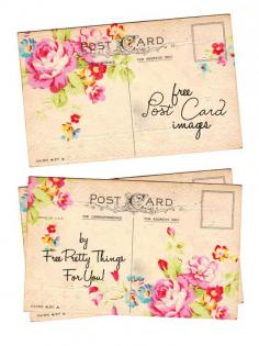 
                    
                        Vintage Inspired Arts and Crafts Postcard Images - Free Pretty Things For You
                    
                