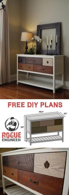 
                    
                        Free Console Table Plans | Rogue Engineer
                    
                