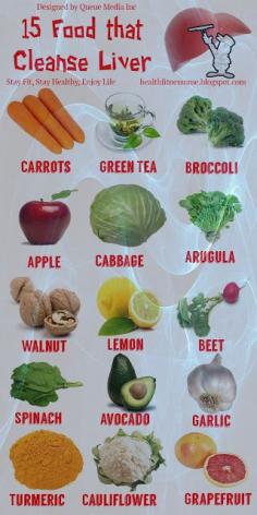 
                    
                        15 Liver Cleansing Foods #healthy #detox I may need this
                    
                