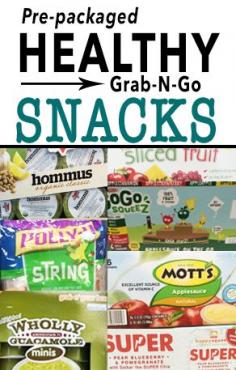 Quick and Easy PRE-PACKAGED Healthy Snacks for 21 day fix too