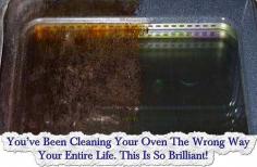 
                    
                        You’ve Been Cleaning Your Oven The Wrong Way Your Entire Life. This Is So Brilliant!
                    
                