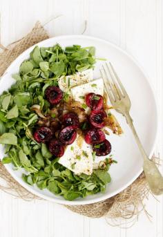 
                    
                        WATERCRESS, CHERRY, SAUTEED SHALLOT AND FETA SALAD
                    
                