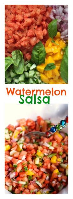 
                    
                        Watermelon Salsa Recipe | ReluctantEntertainer #FourthofJuly
                    
                