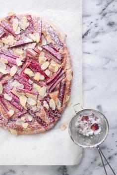 
                    
                        rhubarb and almond tart
                    
                