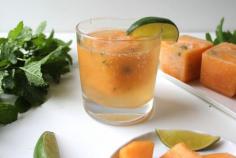 
                    
                        Cantaloupe Mint Gin and Tonic
                    
                