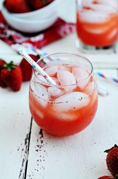2. Strawberry Wine Spritzer    This is a delicious recipe that will take the dry bite out of a simple white spritzer. You mix 5 ounces of dry white wine with 2 ounces of …