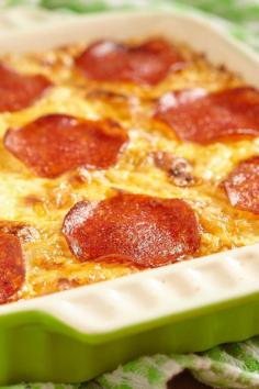 Pepperoni Pizza Casserole – All food Recipes