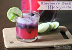 
                    
                        Blueberry Basil Margaritas
                    
                