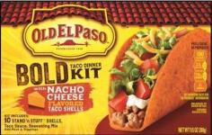 
                    
                        This Old El Paso Taco Kit Features a Cheesy Orange Dorito-Like Taco #tacos trendhunter.com
                    
                