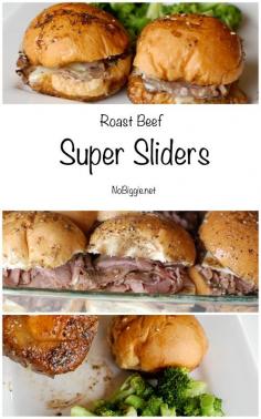 Roast Beef Sliders.