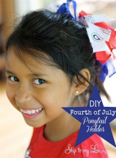 
                    
                        DIY Pony tail holders! Easy craft for kids! www.skiptomylou.org #diy #kidscrafts #diyponytailholders
                    
                