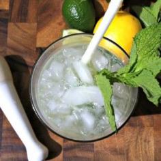 Lemon Lime Vodka Cooler - A Cedar Spoon
