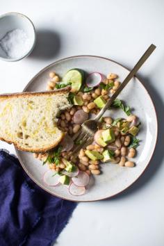 
                    
                        Spring Salad with White Beans, Avocado and Radishes
                    
                