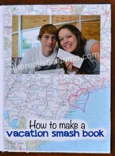 
                    
                        Headed on vacation? Or reminiscing about one you just went on? Save your pictures and memories in a VACATION SMASH BOOK! See a step-by-step with ton of examples in this post!
                    
                
