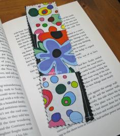 Quick and Easy Fabric Bookmarks ~ 25 Fabric Bookmarks to make ~ Threading My Way