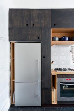 
                    
                        Black, Wood, and White Kitchen in Melbourne by Hearth Studio | Remodelista
                    
                