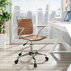 
                    
                        Cocoa Woven Office Chair
                    
                