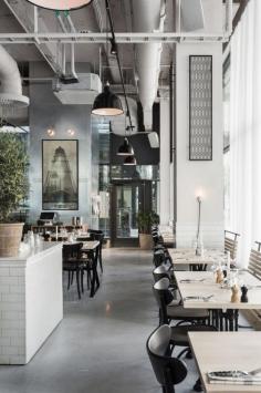 
                    
                        Usine, a Stockholm restaurant in a former tax office, designed by Richard Lindvall | Remodelista
                    
                