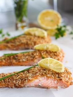 Panko Crusted Salmon and the Secret to Perfectly Browned Crumbs!