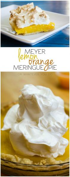 
                    
                        Meyer Lemon Orange Meringue Pie
                    
                