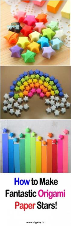 
                    
                        How to Make Fantastic Origami  Paper Stars!
                    
                