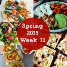 
                    
                        Weekly Meal Plan with free grocery shopping list | Rainbow Delicious Spring 2015 Week 11
                    
                