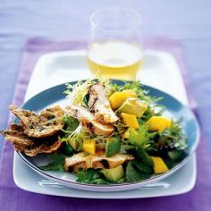 Grilled Chicken Salad With Avocado and Mango Recipe