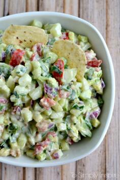 
                    
                        Mouthwatering yumminess with every bite, this fresh Cucumber Avocado Salsa will easily become a favorite.
                    
                