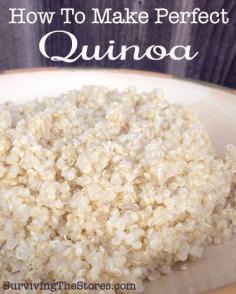 How To Cook Quinoa - Make Perfect Quinoa In Under 30 Minutes! -