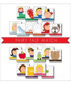 
                    
                        I love this fun Fairy Tale Match game! Free Printable - A great kids activity for this summer!
                    
                