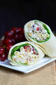 Chicken Deluxe Salad and Chicken Salad Wrap