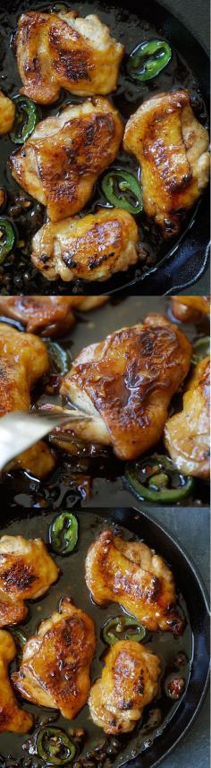 
                    
                        Caramel chicken – the easiest and most delicious Asian chicken dish ever with sticky, sweet and savory chicken. Dinner is done in 20 mins | rasamalaysia.com
                    
                